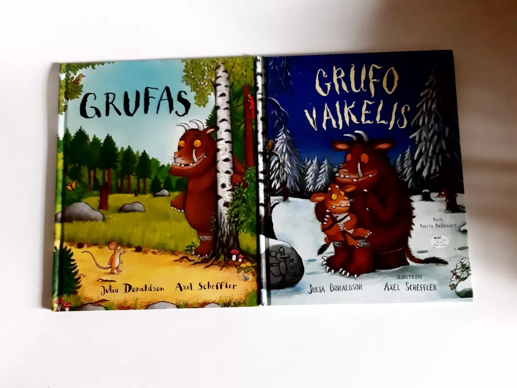 Grufo vaikelis - Julia Donaldson, Axel  Scheffler, knyga