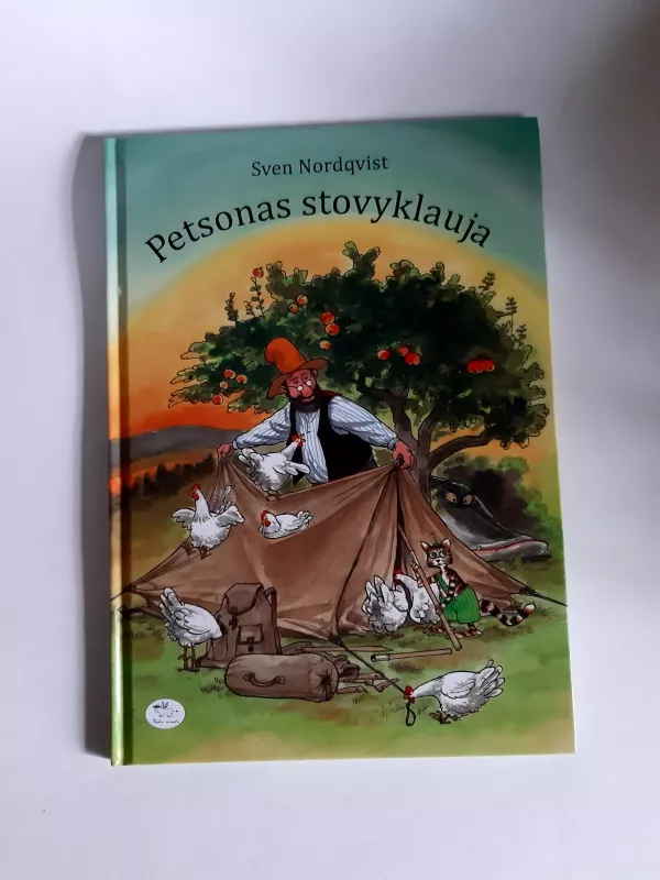 Petsonas stovyklauja - Sven Nordqvist, knyga 2