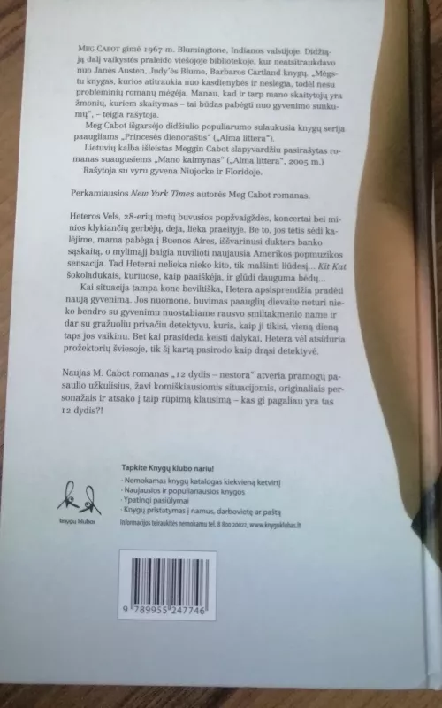 12 dydis-nestora - Meg Cabot, knyga