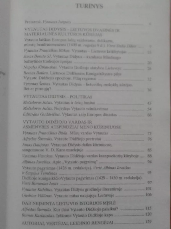 Vytautas Didysis ir Lietuva - Autorių Kolektyvas, knyga 4