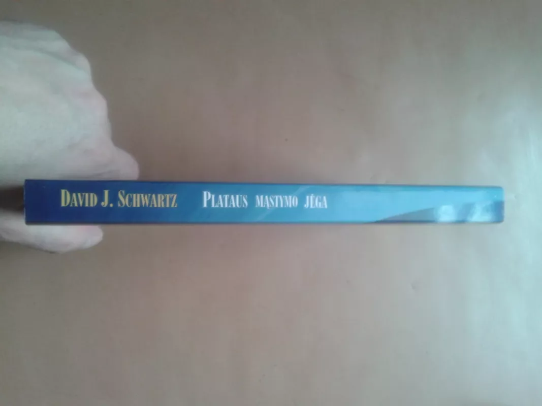 Plataus mąstymo jėga - Schwartz David J., knyga 3