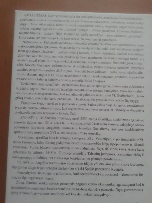 Socializmas - pasaulinis istorijos reiškinys - Igor Šafarevič, knyga 4