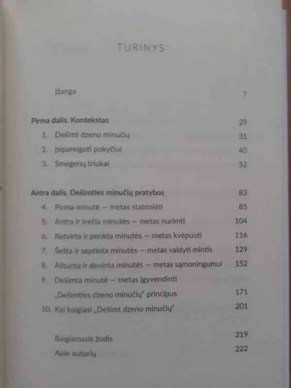 10 dzeno minučių - Owen O'Kane, knyga 5