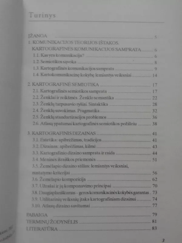 Kartografinės komunikacijos pagrindai - Marytė Dumbliauskienė, knyga 3