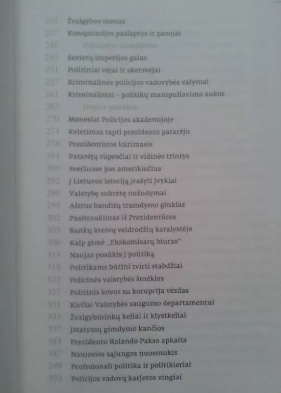 Iš kriminalisto gyvenimo. Apie kriminalistų kovą su nusikaltėliais ir apie politikos verpetus - Alvydas Sadeckas, knyga 5