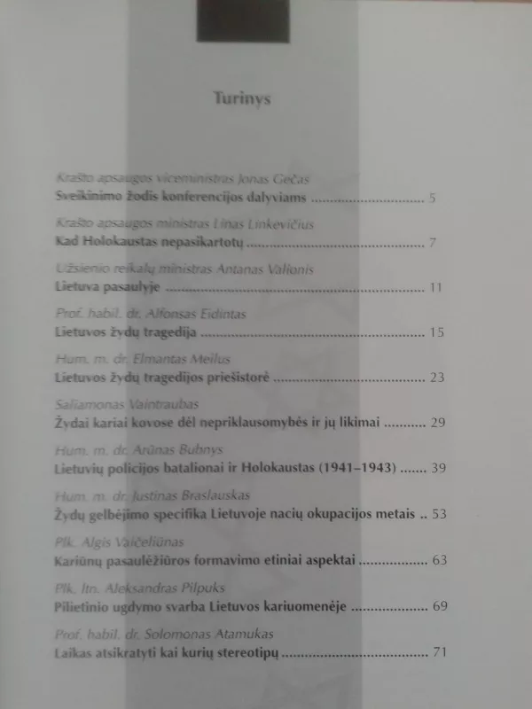 Lietuvos žydų tragedija - Autorių Kolektyvas, knyga 4