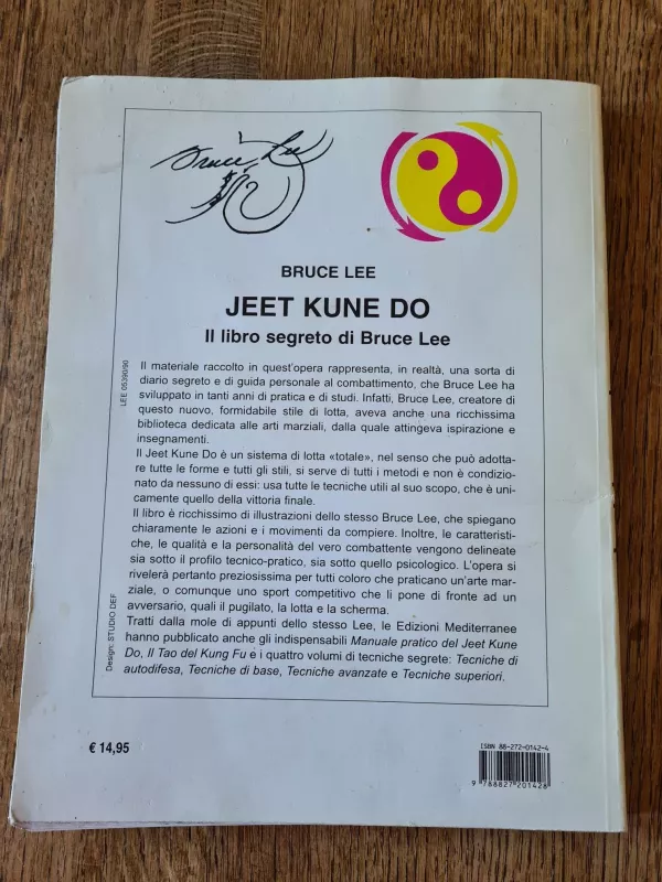 Jeet kune do. Il libro segreto di Bruce Lee - Lee Bruce, knyga 5