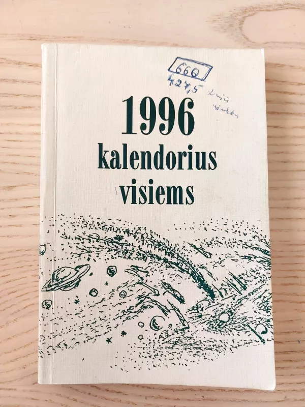 1996 kalendorius visiems - K. Bruzgelevičius, knyga