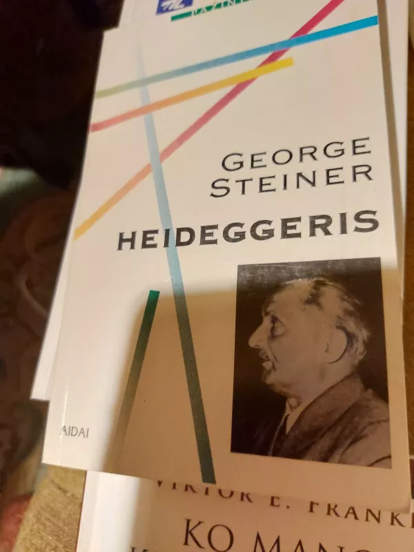 Heideggeris - George Steiner, knyga 2