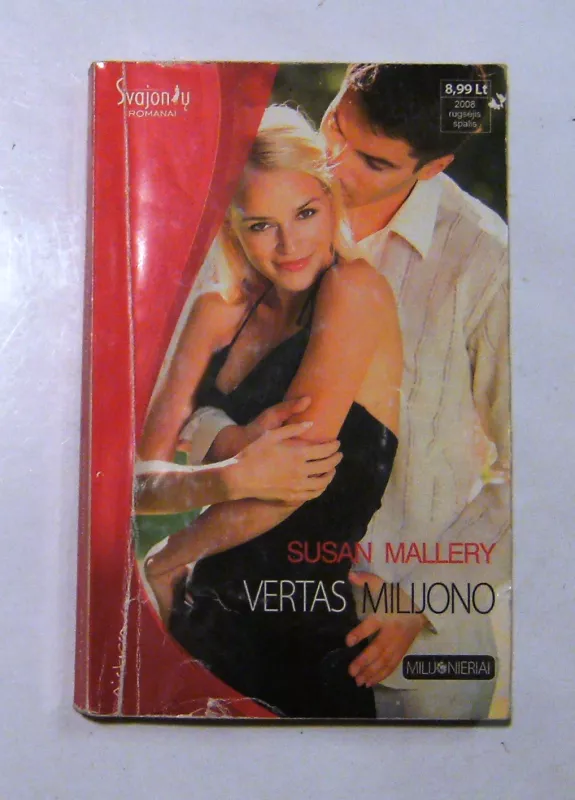 Vertas milijono - Susan Mallery, knyga