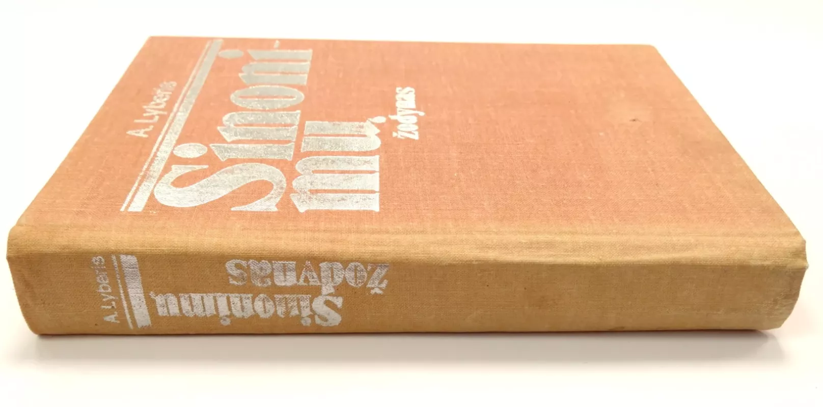 Sinonimų žodynas - Antanas Lyberis, knyga 4