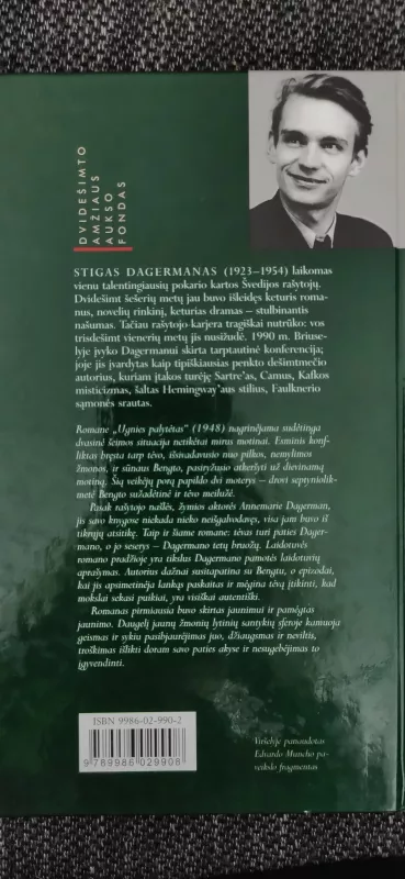 Ugnies palytėtas - Stig Dagerman, knyga 3