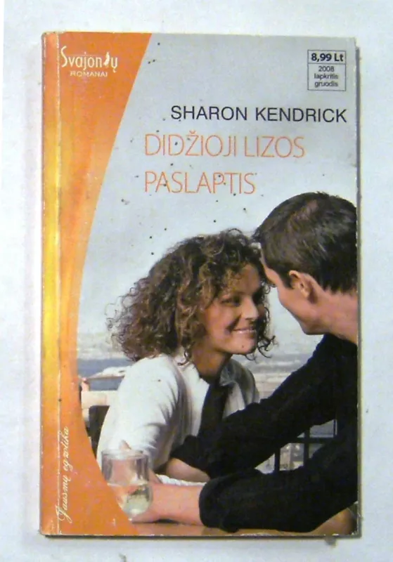 Didžioji Lizos paslaptis - Sharon Kendrick, knyga 2