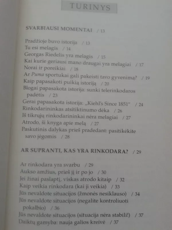 Visi pardavėjai yra melagiai - Seth Godin, knyga 4