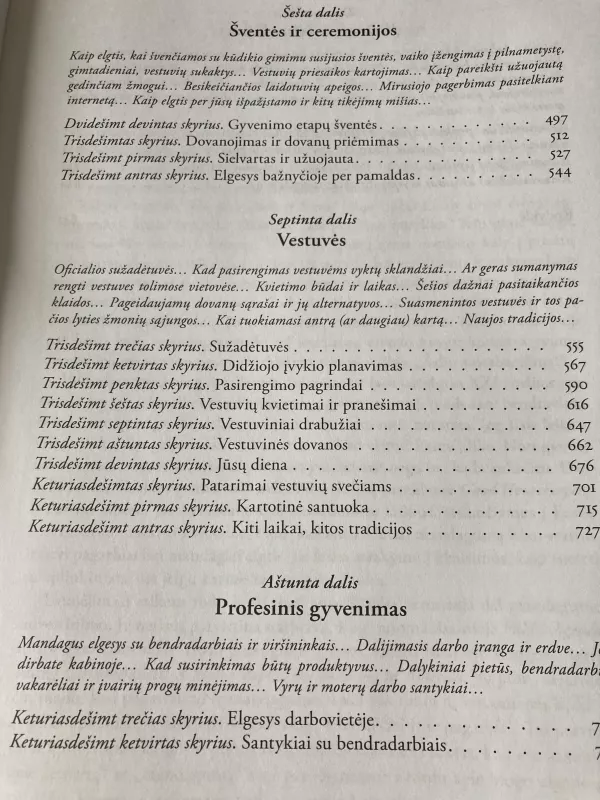 Emily Post etiketas - Peggy Post, knyga 5