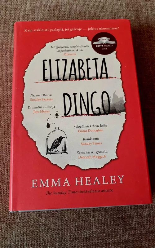 Elizabeta dingo - Emma Healey, knyga