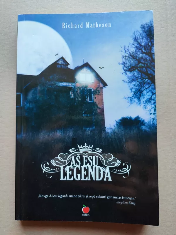 Aš esu legenda - Richard Matheson, knyga