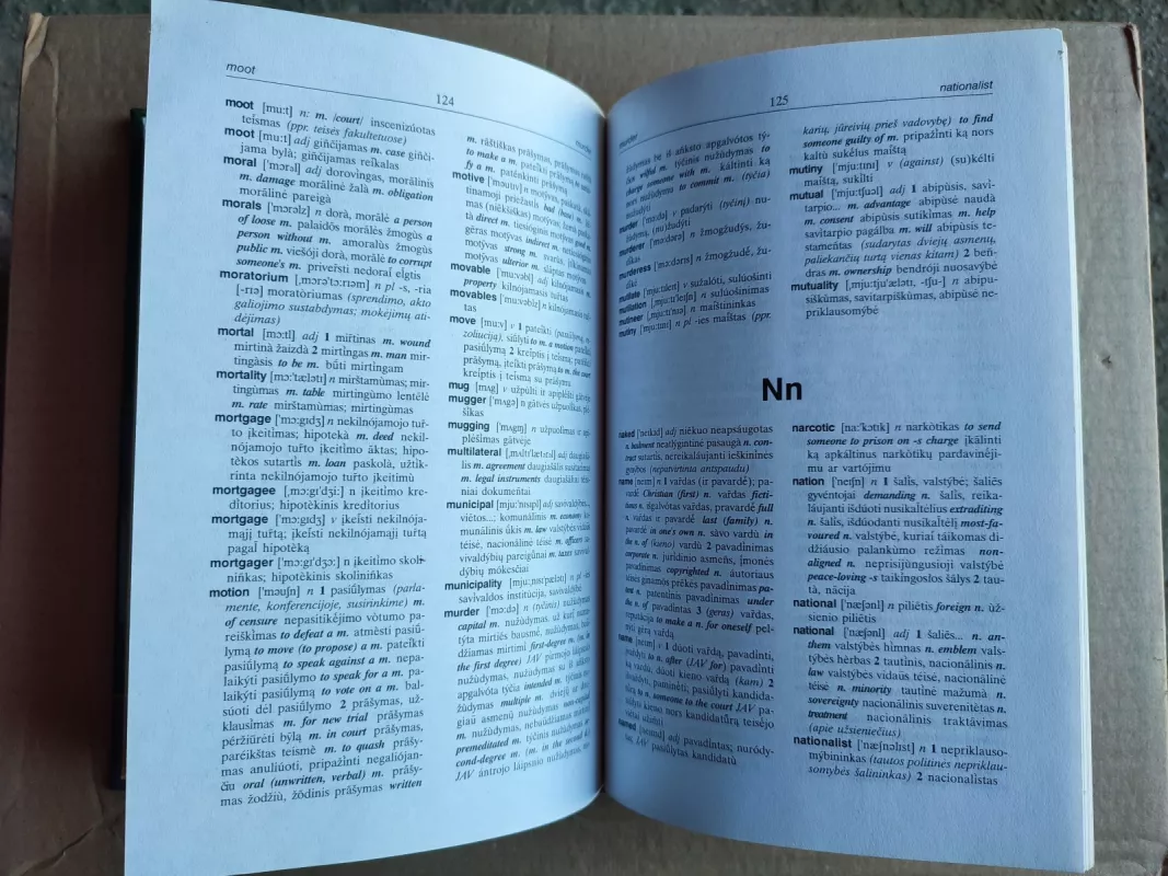 Mokomasis anglų-lietuvių kalbų teisės terminų žodynas - Vita Bitinaitė, knyga 3