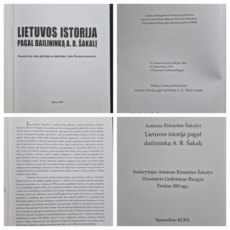 Lietuvos istorija pagal dailininką A.R. Šakalį - Antanas R. Šakalys, knyga 6