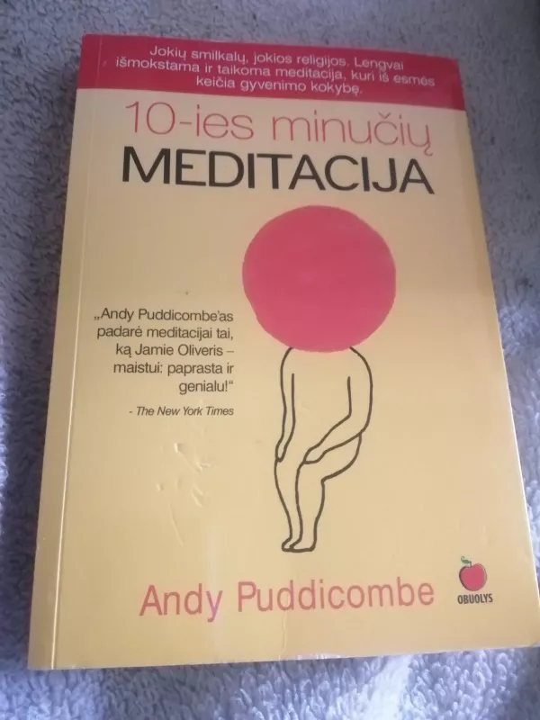 10-ies minučių meditacija - Andy Puddicombe, knyga
