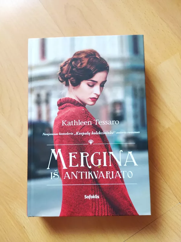 Mergina iš antikvariato - Kathleen Tessaro, knyga