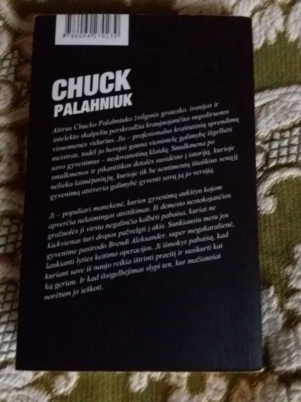Nematomi Monstrai - Palahniuk Chuck, knyga 3