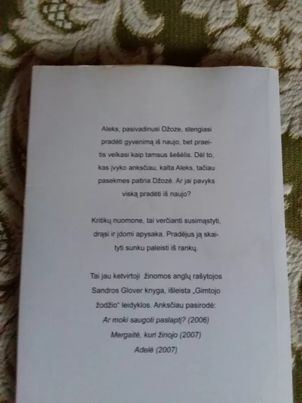 Tu - Sandra Glover, knyga 3