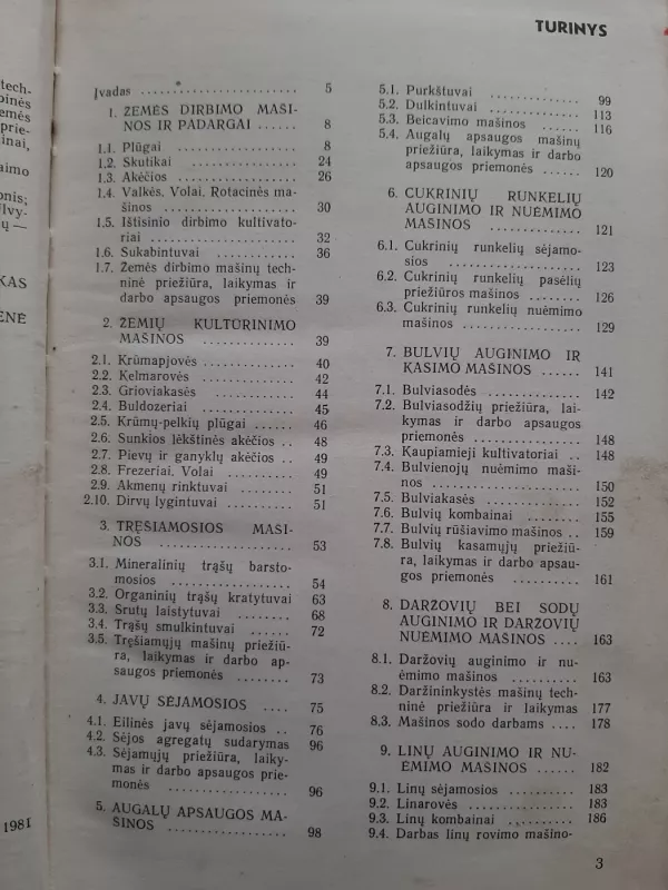 Žemės ūkio mašinos - Autorių Kolektyvas, knyga 3