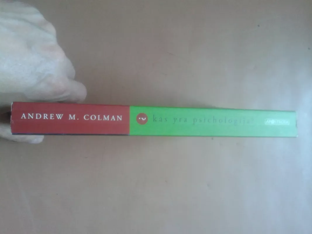 Kas yra psichologija? - Andrew M Colman, knyga 3