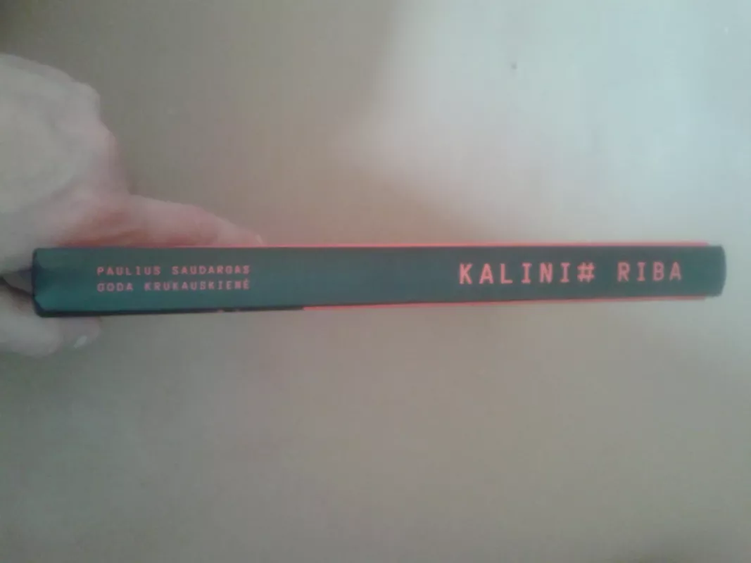 Kalinio riba - Goda Krukauskienė, Paulius Saudargas, knyga 3