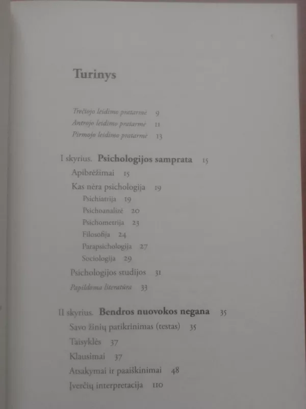 Kas yra psichologija? - Andrew M Colman, knyga 4