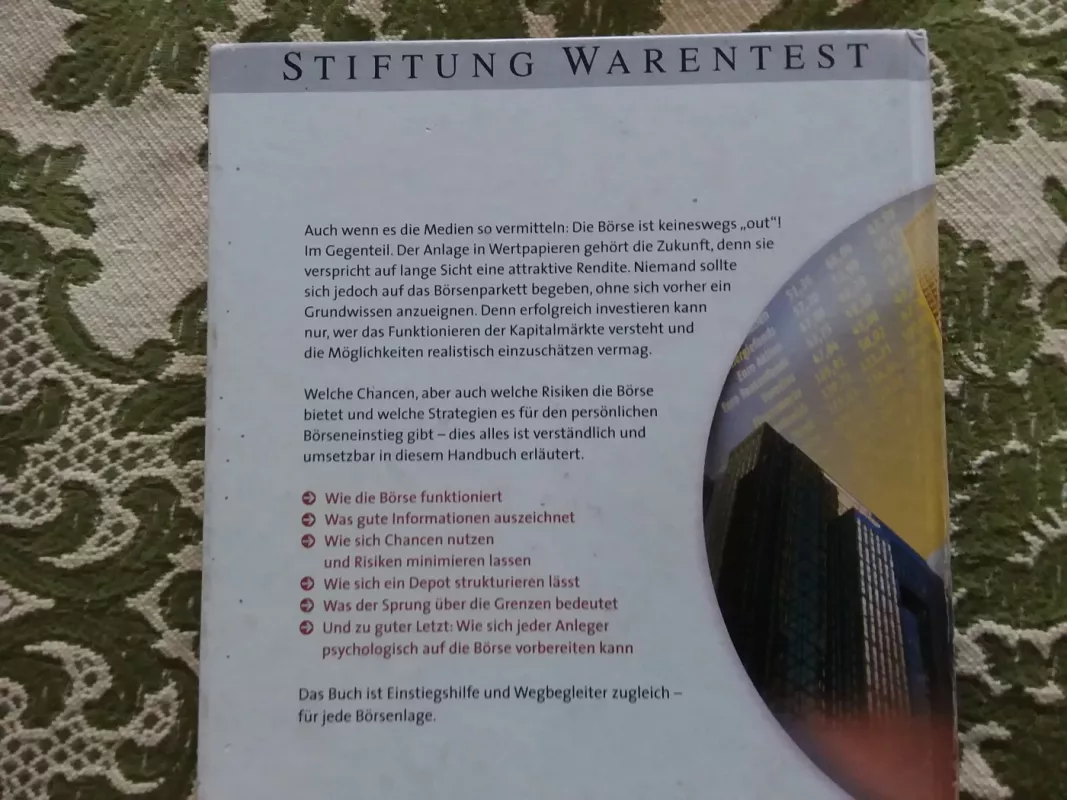 Handbuch Wertpapiere. Vermögensbildung mit Aktien, Fonds & Co Hardcover - Thomas Luther, knyga 5