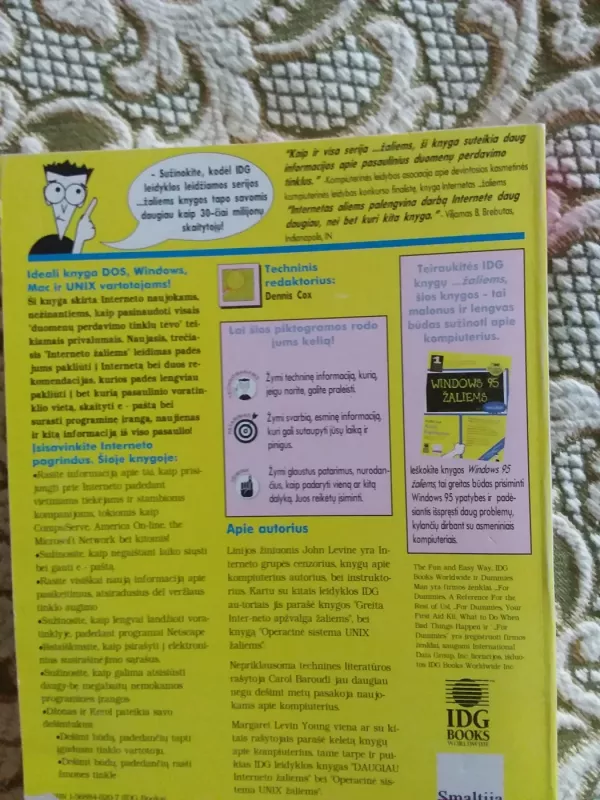 Internetas žaliems - John R. Levine, knyga 4