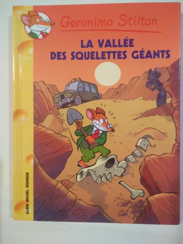 La vallee des squelettess geants - Geronimo Stilton, knyga 2