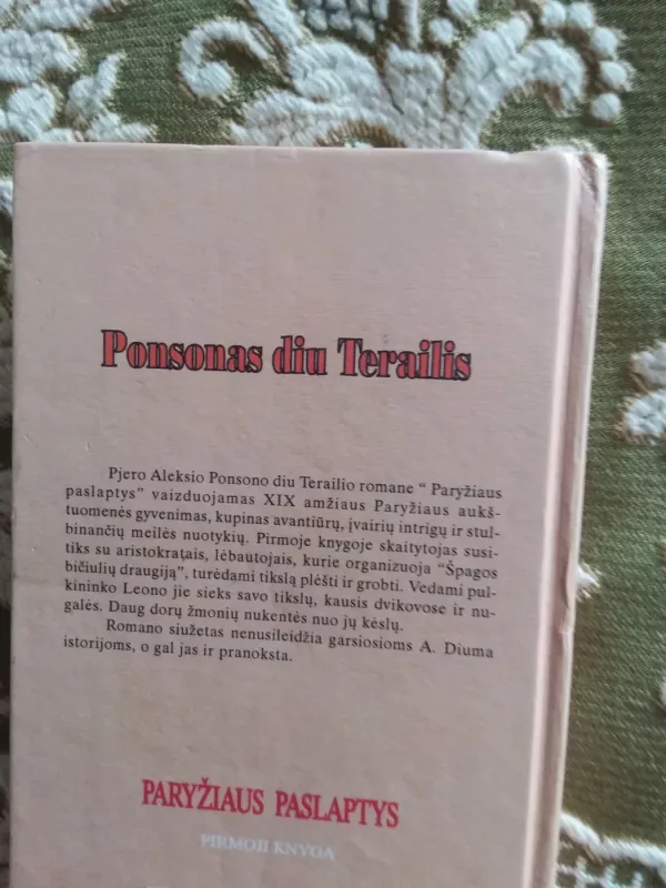 Paryžiaus paslaptys (I kn.) - Ponsonas diu Terailis, knyga 3