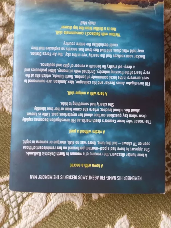 Walk the Wire - Baldacci David, knyga 4