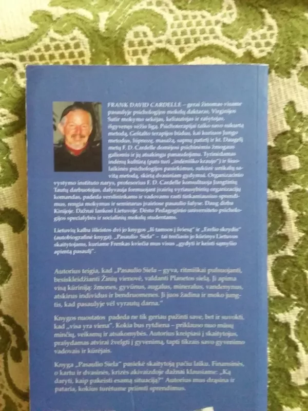 Pasaulio siela - Frank Cardelle, knyga 4