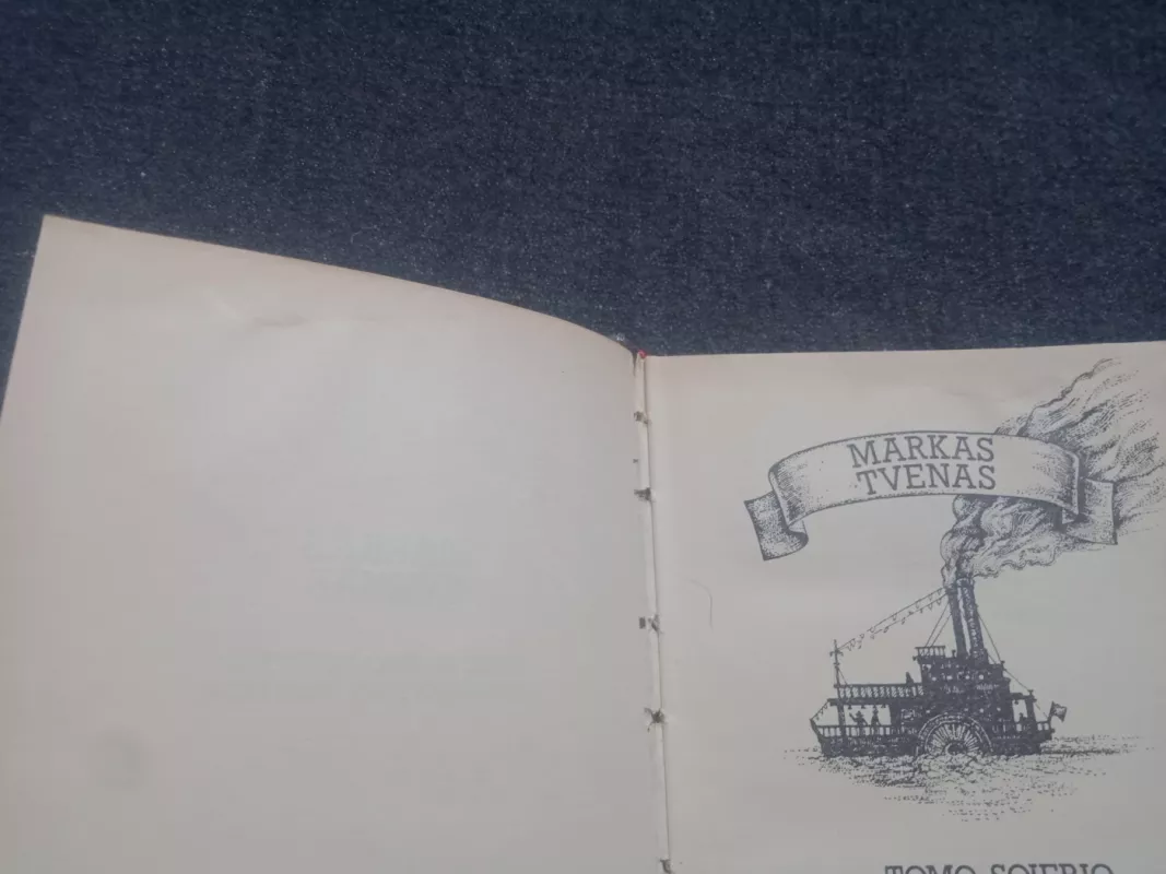 Tomo Sojerio ir Heklberio Fino nuotykiai - Markas Tvenas, knyga 5