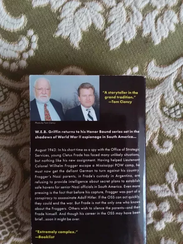 The Honor of Spies - W.E.B. Griffin, knyga 5