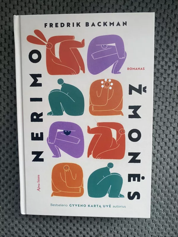 Nerimo žmonės - Fredrik Backman, knyga 2