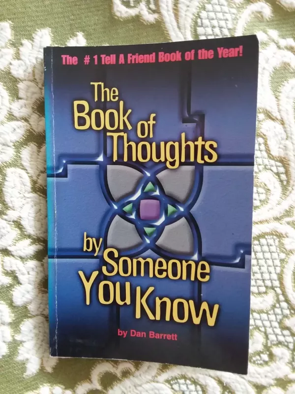 The Book of Thoughts by Someone You Know - Dan Barrett, knyga 2