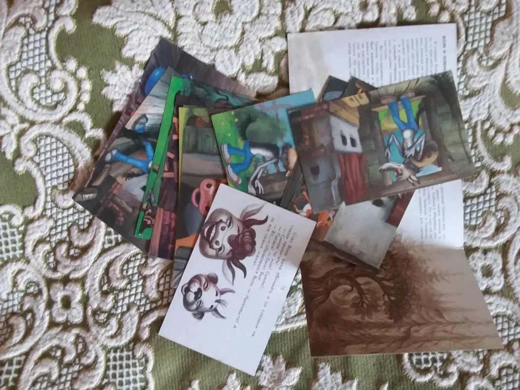 Pasaka vilkas ir veršiukas/Сказка про волка и теленка - Липскеров M, knyga 3