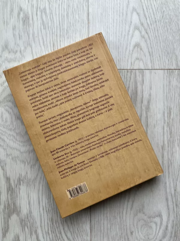 Nesitikėkite atsikratyti knygų - Umberto Eco, knyga 3