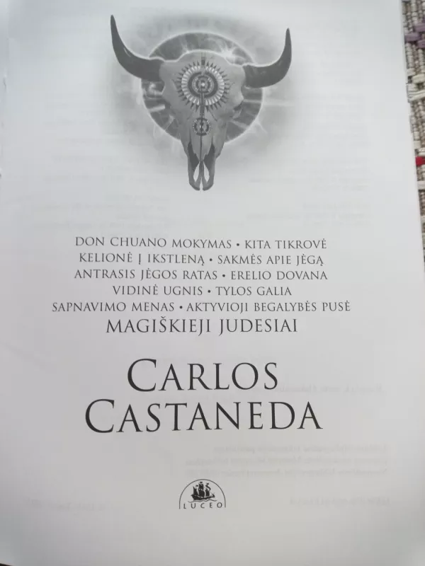 Magiškieji judesiai - Carlos Castaneda, knyga 4