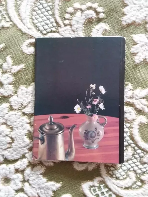 atviručiu rinkinį iš 22vnt. 1990 m. Apie maito ruošimą su aprašymais. - Autorių Kolektyvas, knyga 3