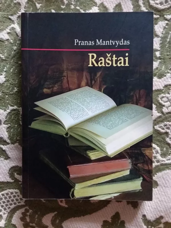 Raštai - Pranas Mantvydas, knyga