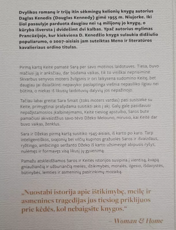 Besivejant laimę - Douglas Kennedy, knyga 3