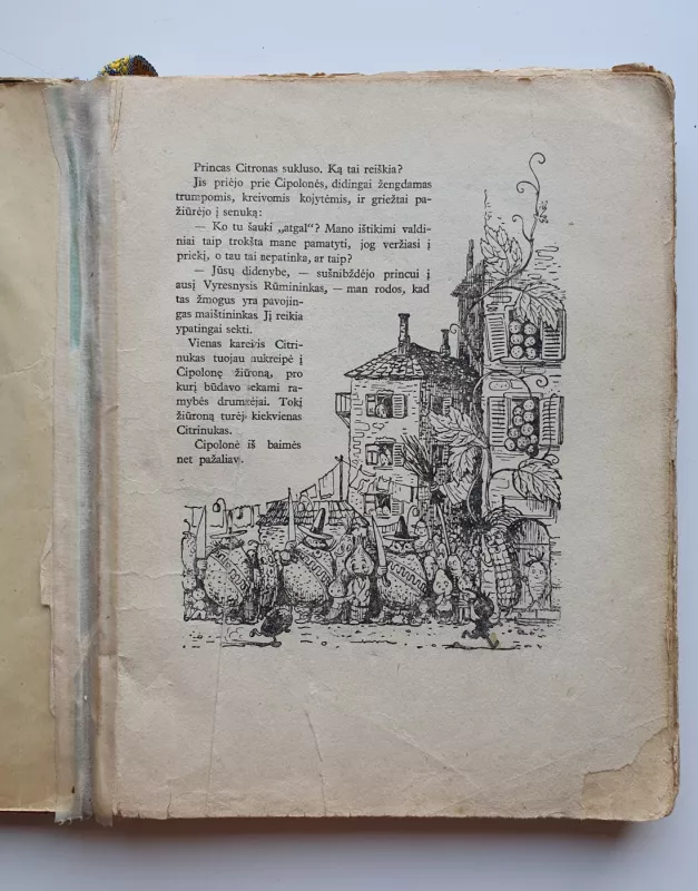 Čipolino nuotykiai - Džanis Rodaris, knyga 5