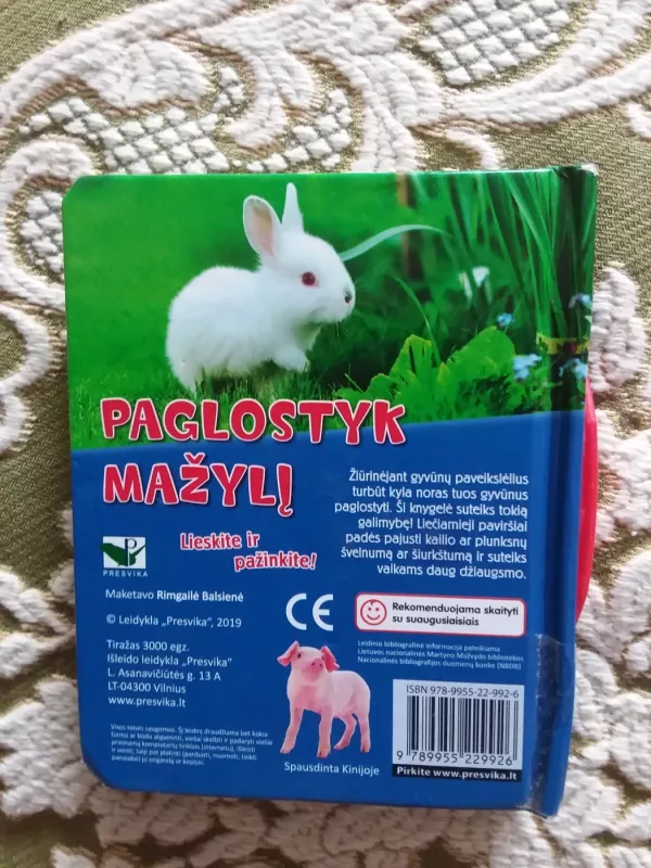 Paglostyk mažylį. Su liečiamaisiais paviršiais - Maketavo  Rimgailė Balsienė, knyga 4