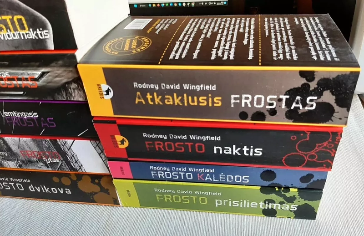 Rodney David Wingfield ir James Henry. Frosto serija, 10 knygų - Rodney David Wingfield, knyga 3